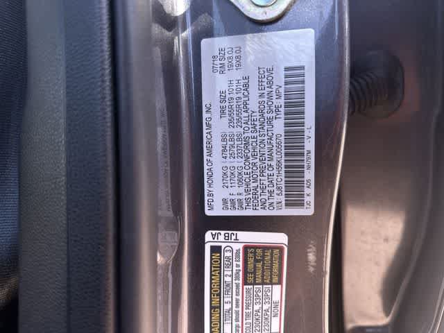 Certified 2019 Acura RDX w/ Technology Package FWD image 35