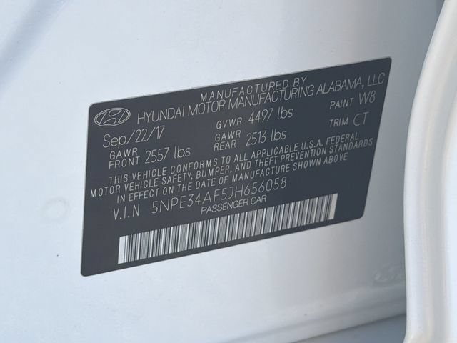 Used 2018 Hyundai Sonata SEL w/ Tech Package 02 FWD image 35