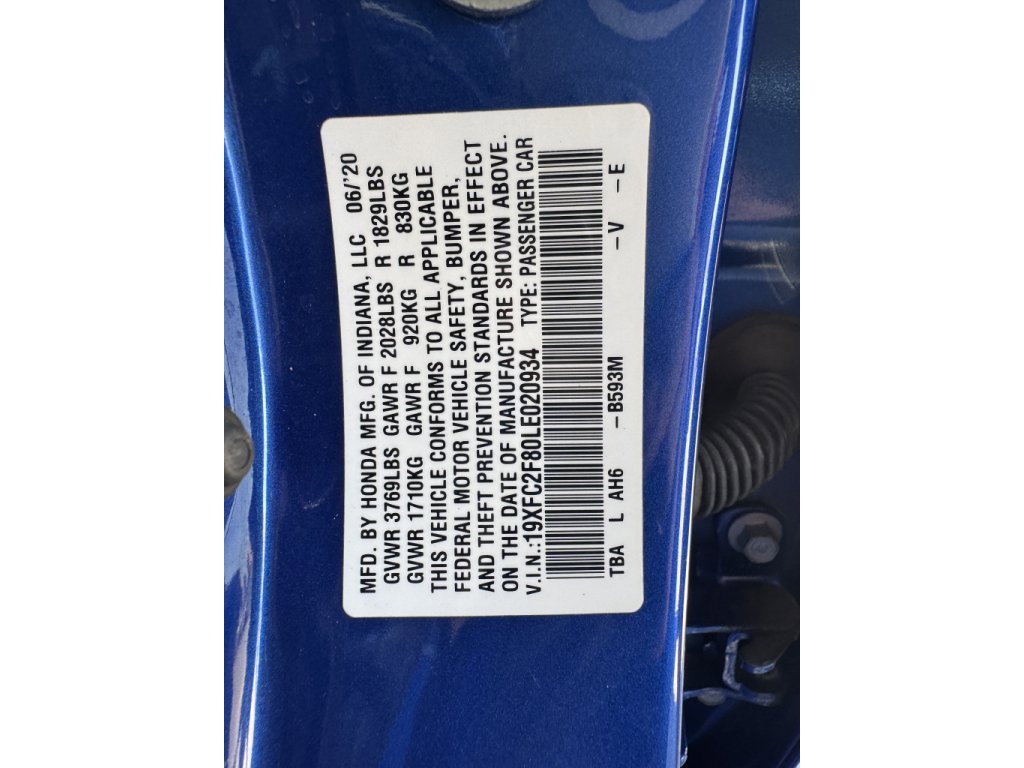 Used 2020 Honda Civic Sport image 41