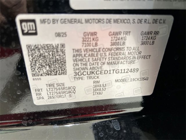 New 2026 Chevrolet Silverado 1500 Custom Trail Boss w/ LPO, Dark Essentials Package image 29