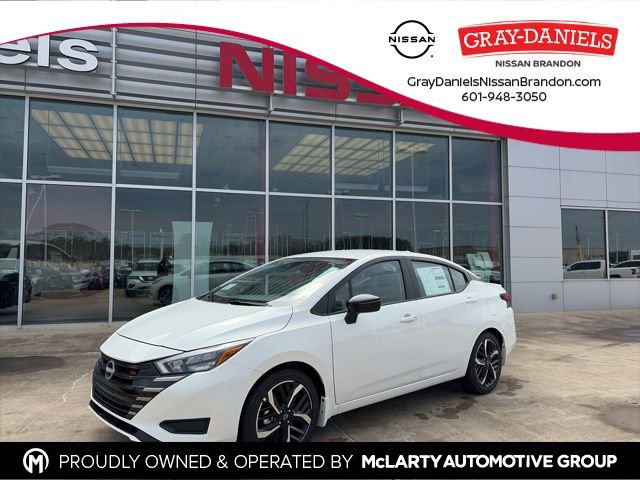 New 2025 Nissan Versa SR w/ Trunk Package FWD 360° Tour