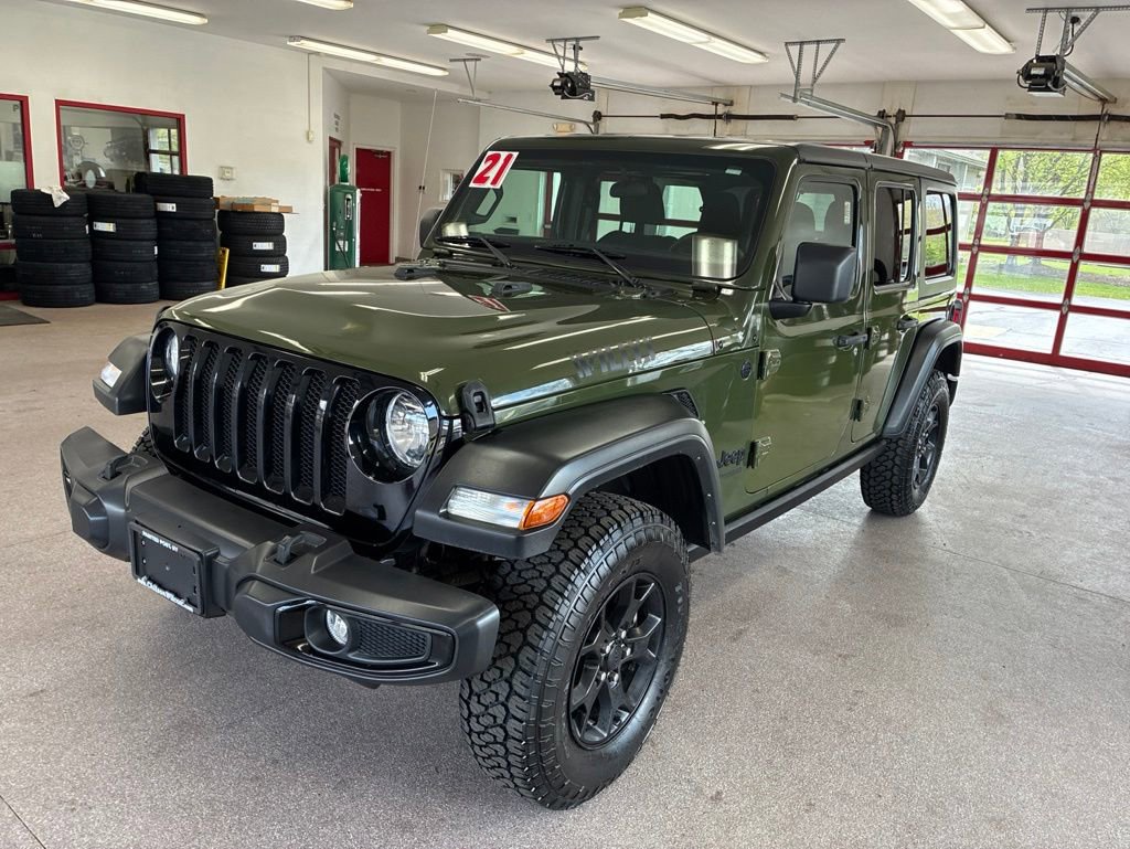Used 2021 Jeep Wrangler Unlimited Sport AWD/4WD image 3