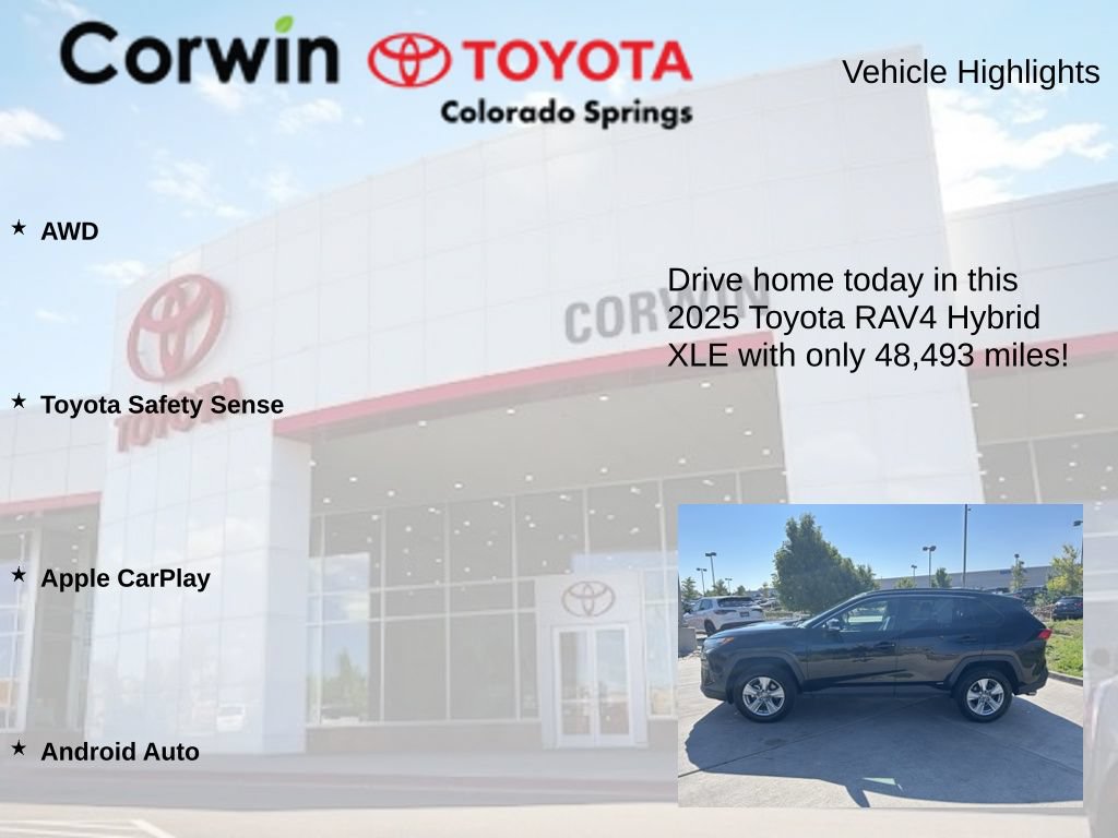 Used 2025 Toyota RAV4 XLE AWD/4WD image 6