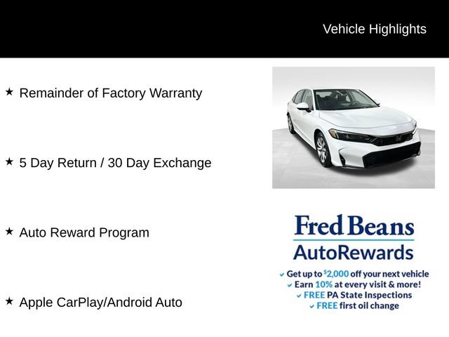 Used 2026 Honda Civic LX image 5