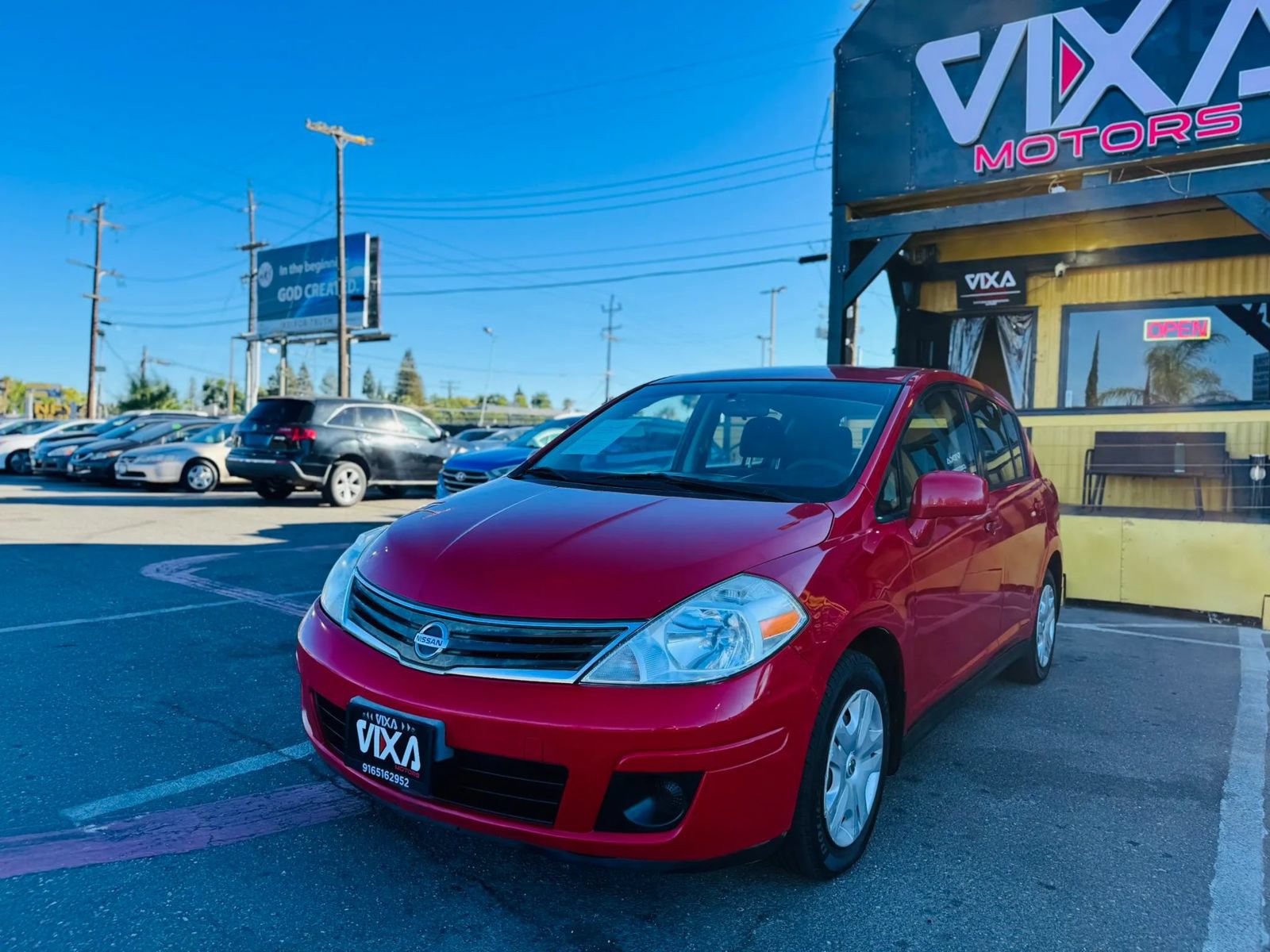 Used 2012 Nissan Versa 1.8 S w/ Plus Pkg FWD image 1