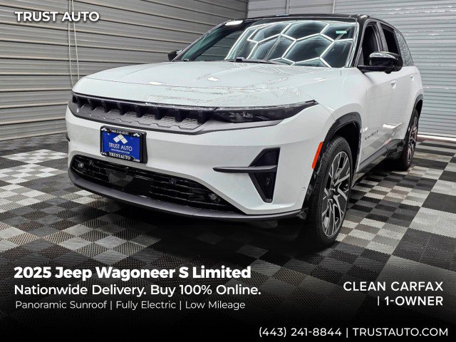 Used 2025 Jeep Wagoneer S Limited AWD/4WD image 1