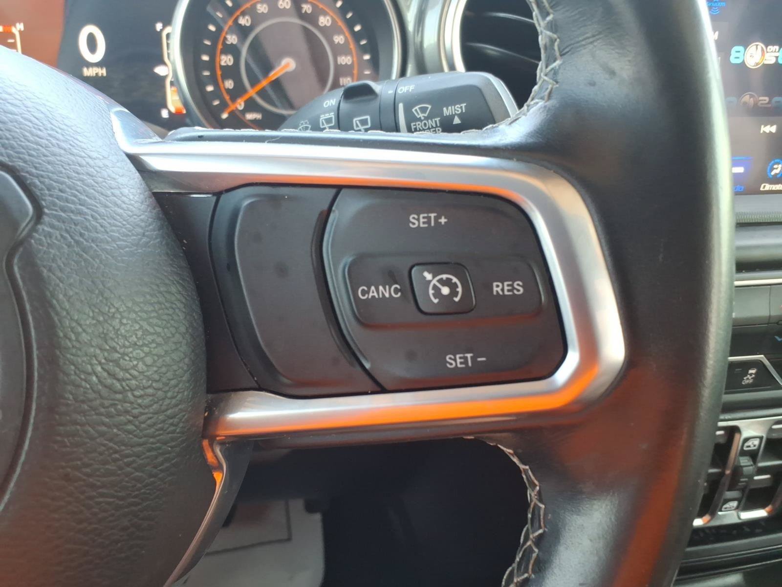 Used 2021 Jeep Wrangler Unlimited Sahara w/ Uconnect 4C Nav & Sound Group AWD/4WD image 22