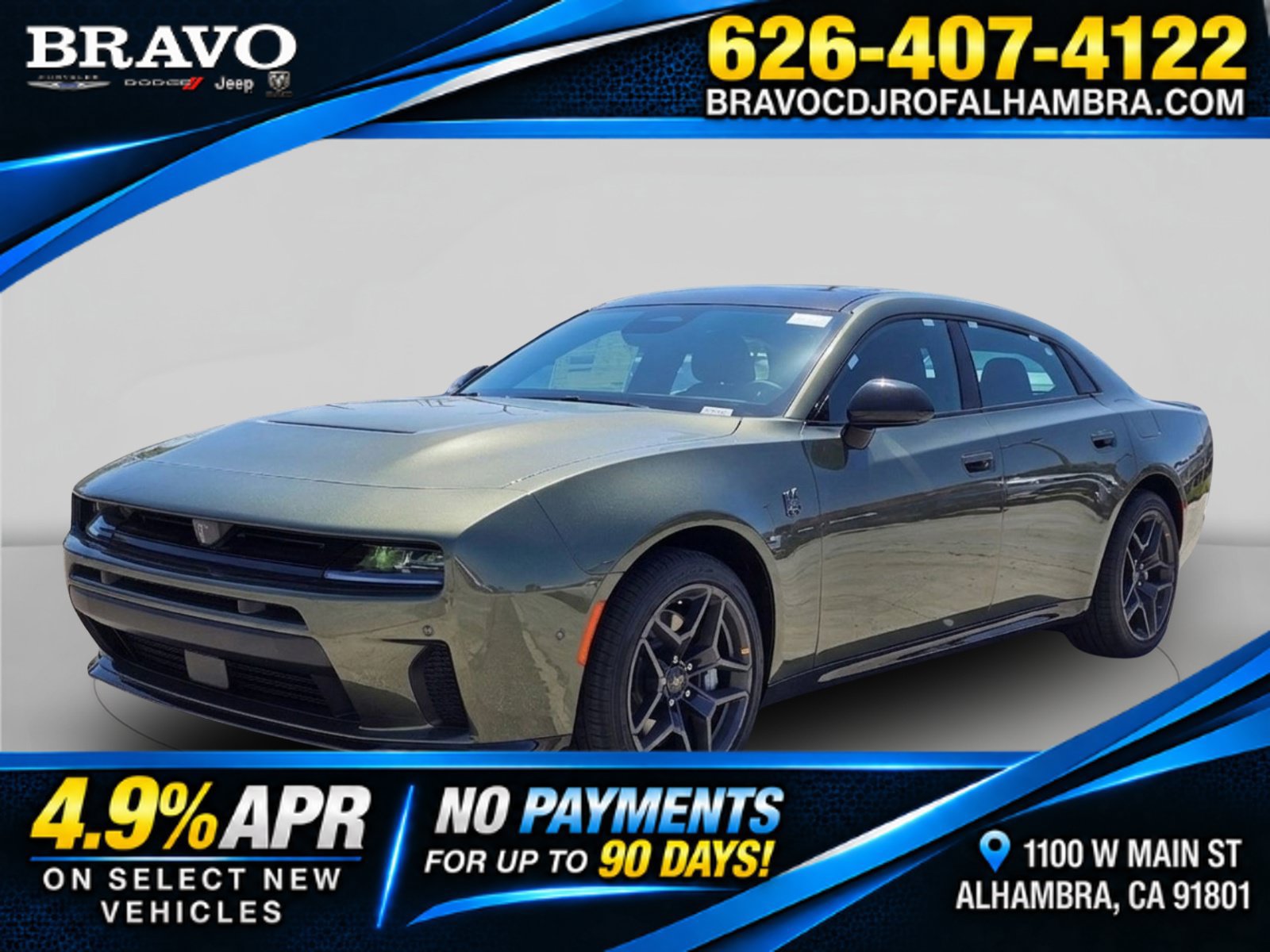 New 2026 Dodge Charger R/T w/ Blacktop Package
