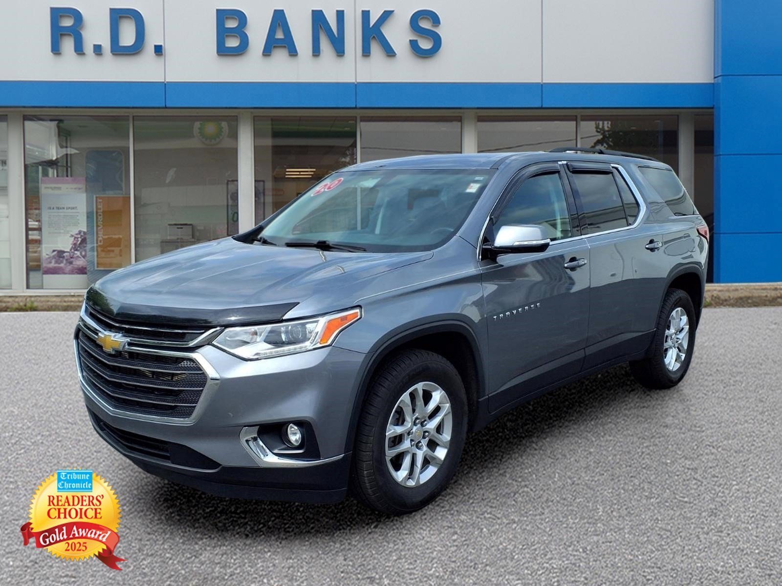 Certified 2020 Chevrolet Traverse LT