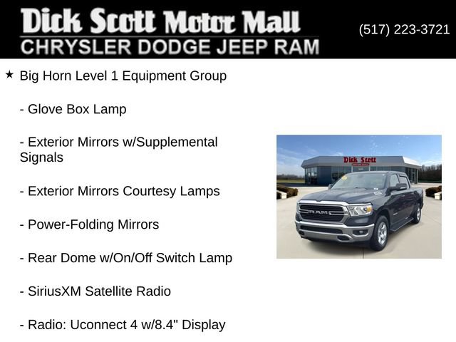 Used 2021 RAM 1500 Big Horn AWD/4WD image 25