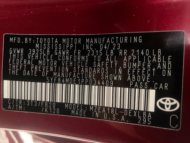 Certified 2023 Toyota Corolla LE FWD image 24