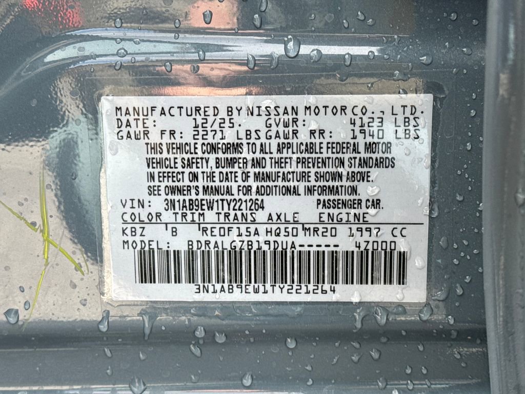 New 2026 Nissan Sentra SL w/ Floor Mat Package FWD image 31