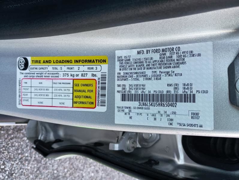 Used 2017 Lincoln MKZ Premiere image 39