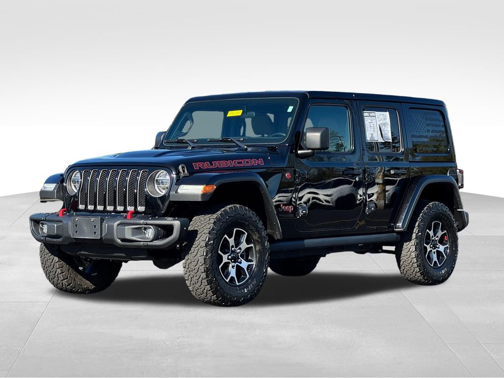 Used 2021 Jeep Wrangler Unlimited Rubicon w/ Steel Bumper Group AWD/4WD image 3