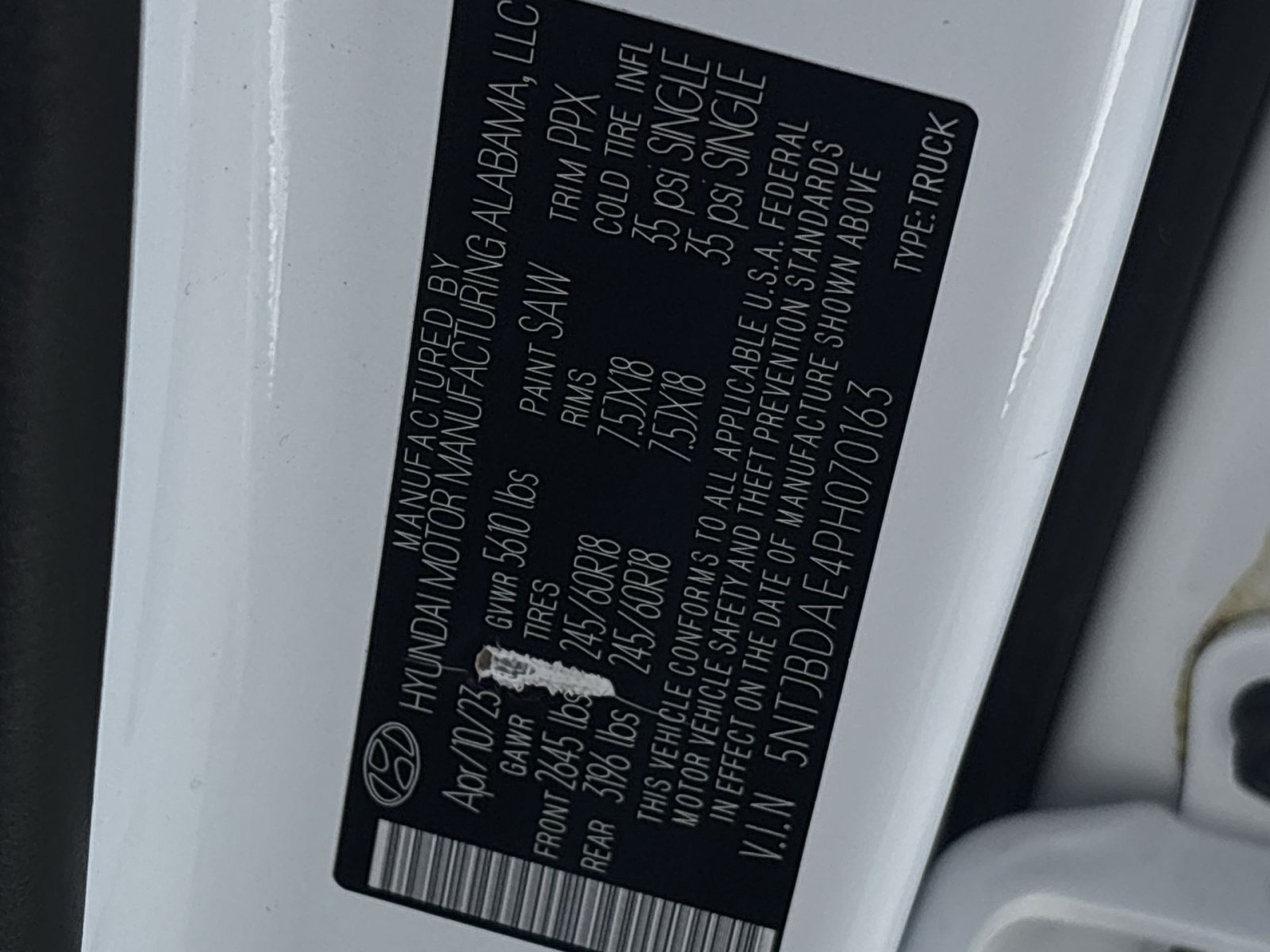 Certified 2023 Hyundai Santa Cruz SEL AWD/4WD image 28