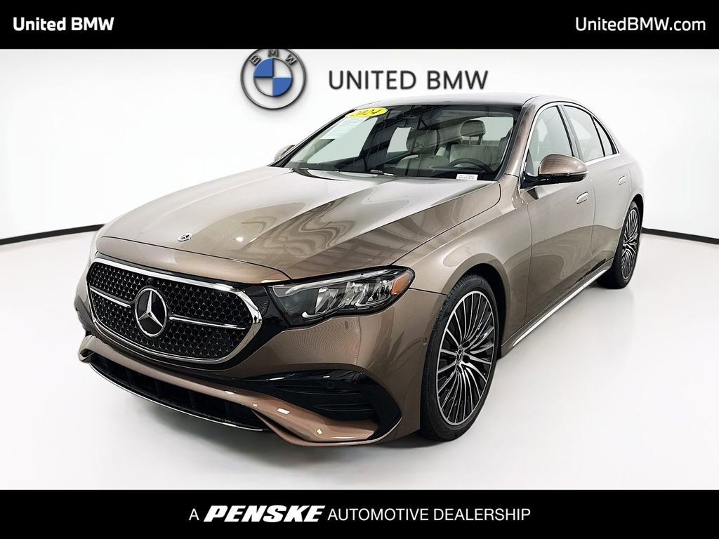 Used 2024 Mercedes-Benz E 350 4MATIC Sedan image 1