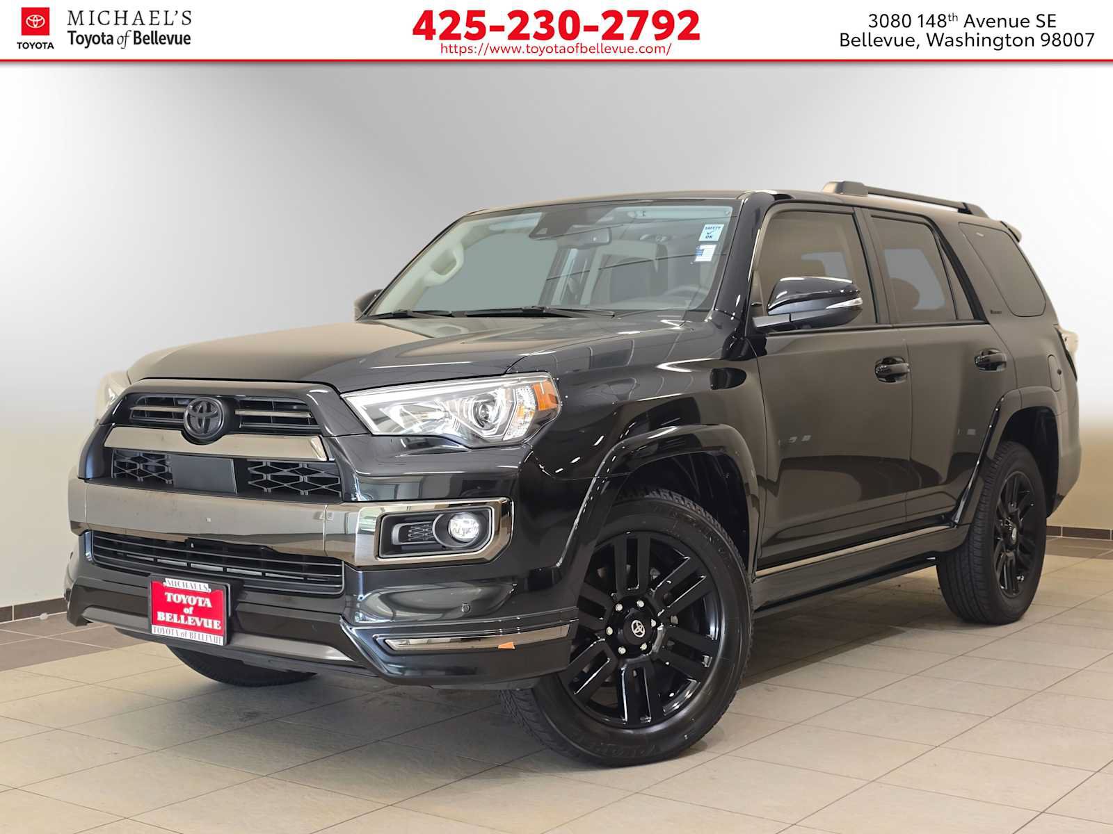 Certified 2021 Toyota 4Runner Nightshade AWD/4WD image 1