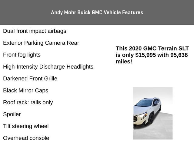 Used 2020 GMC Terrain SLT w/ Elevation Edition image 16