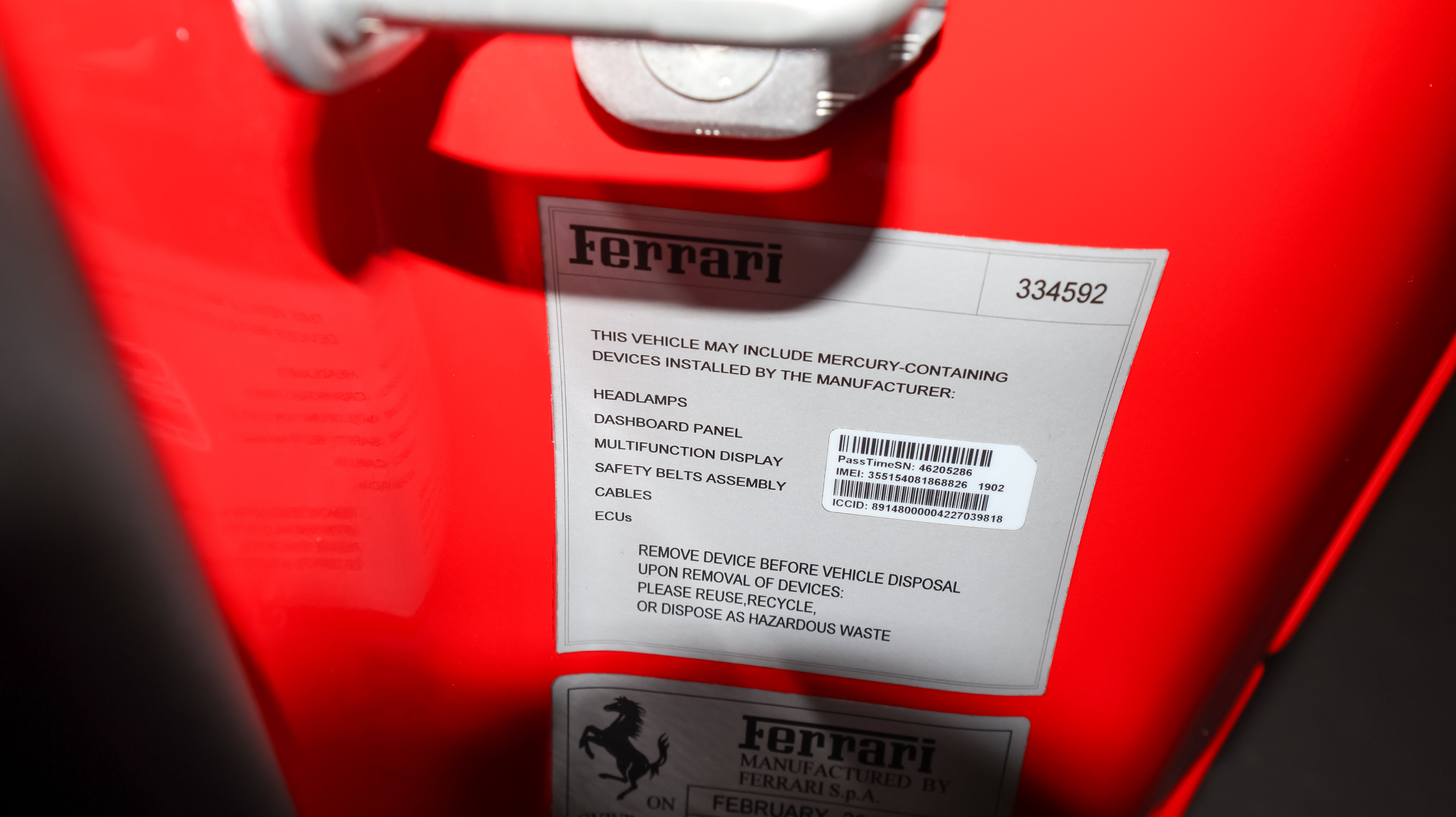 Used 2019 Ferrari 488 Spider RWD image 60