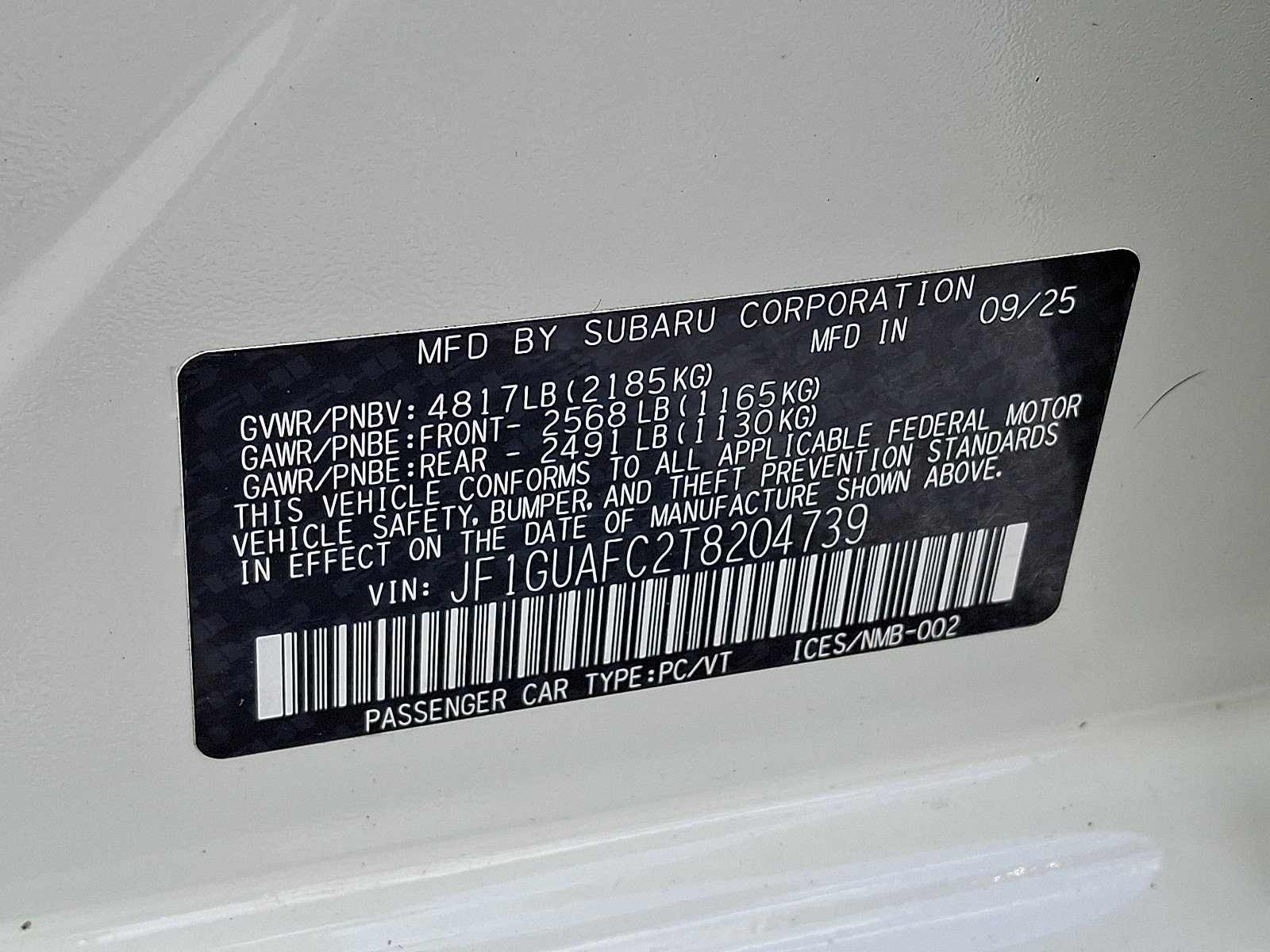 Certified 2026 Subaru Impreza 2.0i Sport AWD/4WD image 26