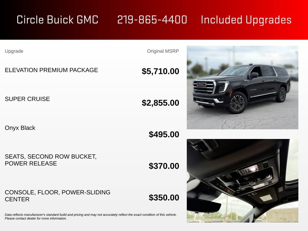 New 2026 GMC Yukon XL Elevation w/ Elevation Premium Package AWD/4WD image 3