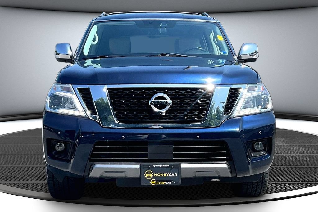 Used 2020 Nissan Armada Platinum w/ Captain's Chairs Package AWD/4WD image 2