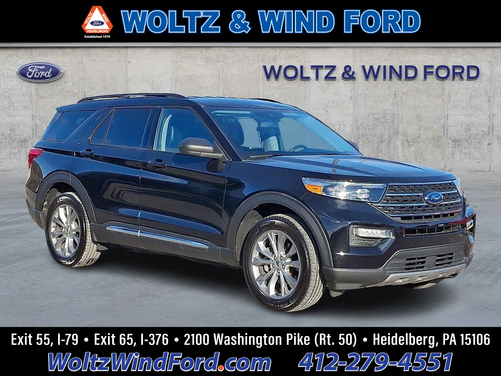 Used 2022 Ford Explorer XLT w/ Equipment Group 202A