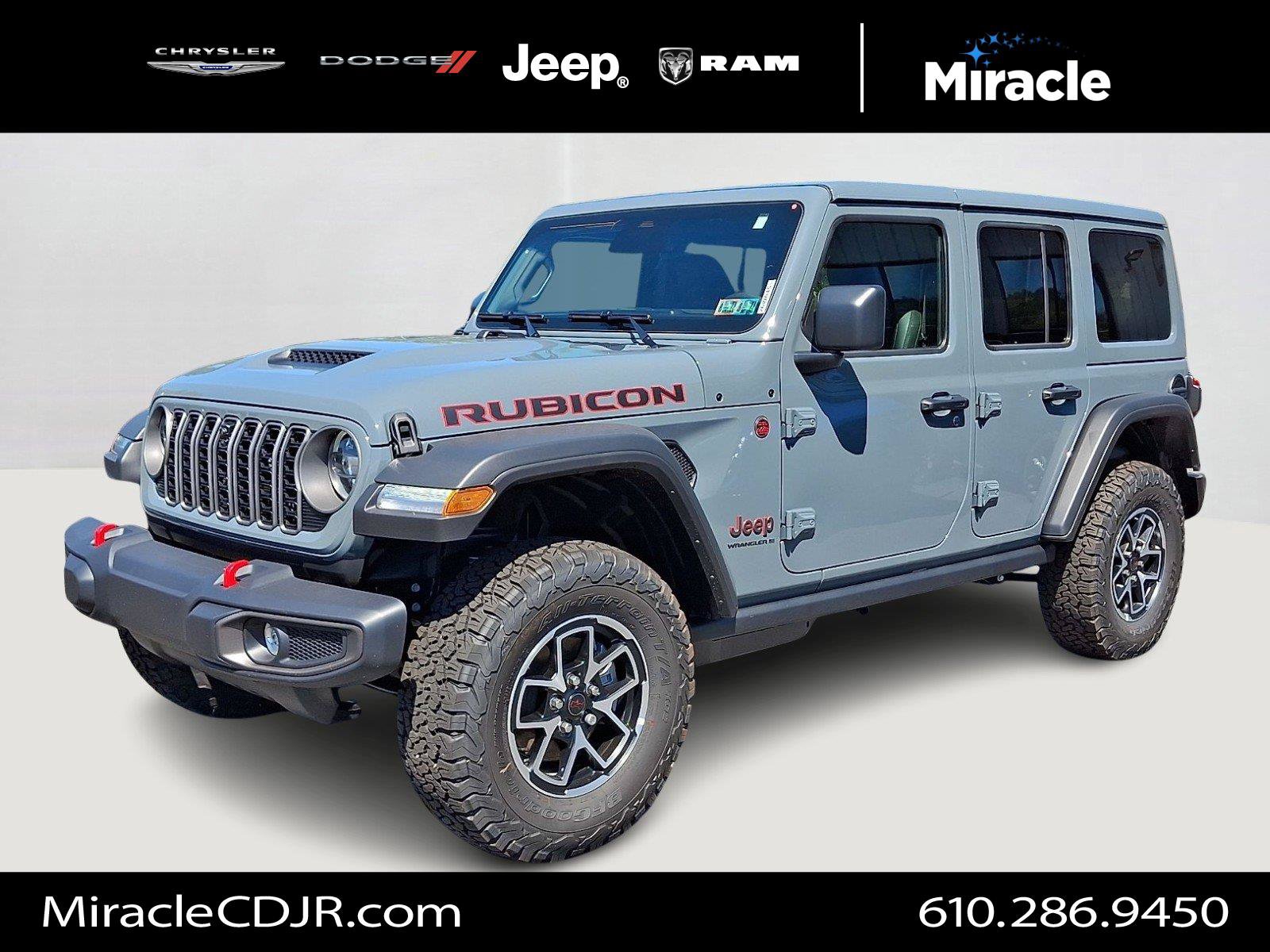 New 2026 Jeep Wrangler Unlimited Rubicon w/ Safety Group