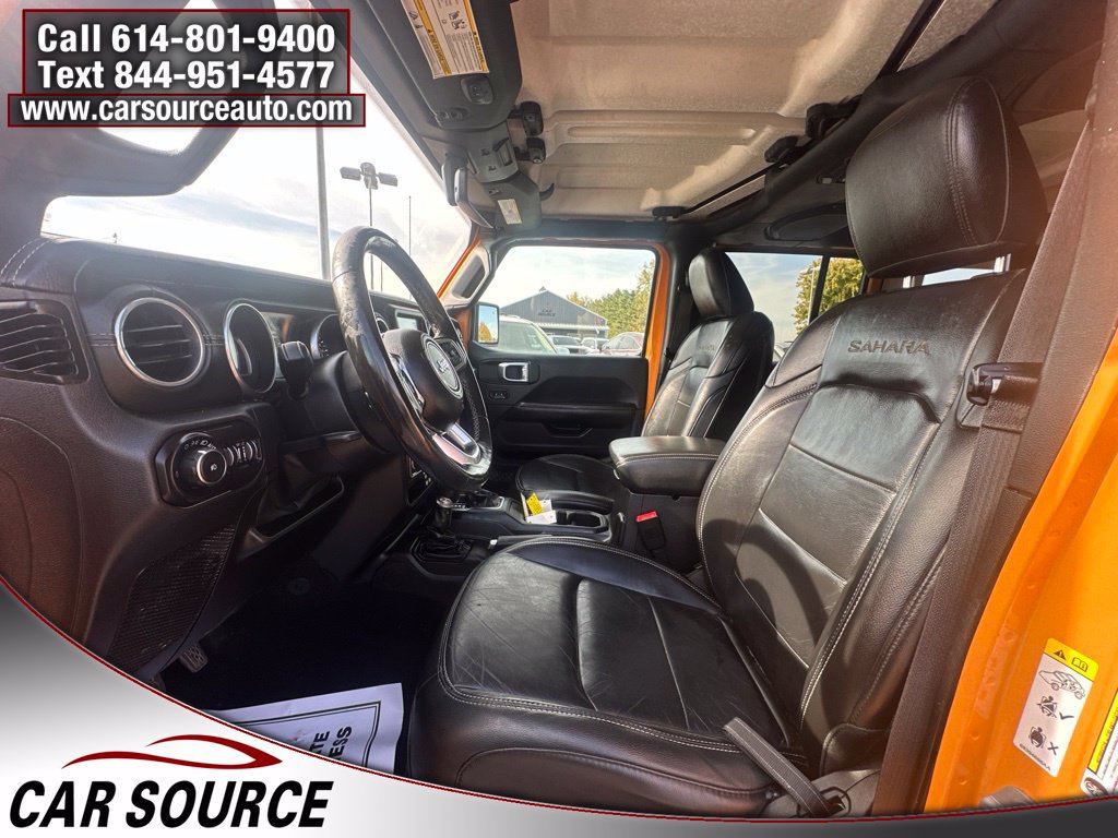 Used 2018 Jeep Wrangler Unlimited Sahara w/ Uconnect 4C Nav & Sound Group AWD/4WD image 14