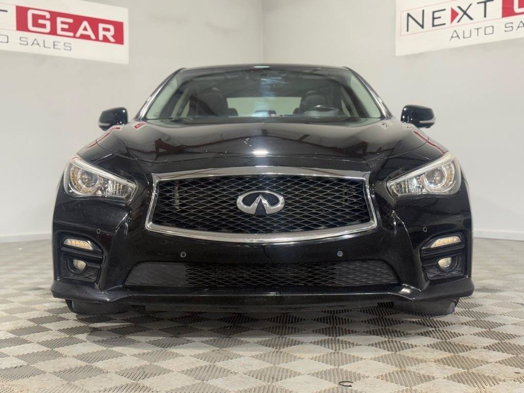 Used 2014 INFINITI Q50 Hybrid w/ Deluxe Technology Package RWD image 4