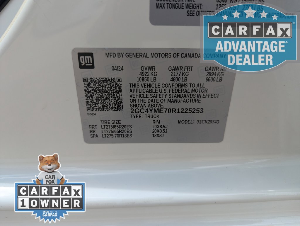 Certified 2024 Chevrolet Silverado 2500 Custom w/ Custom Value Package AWD/4WD image 28
