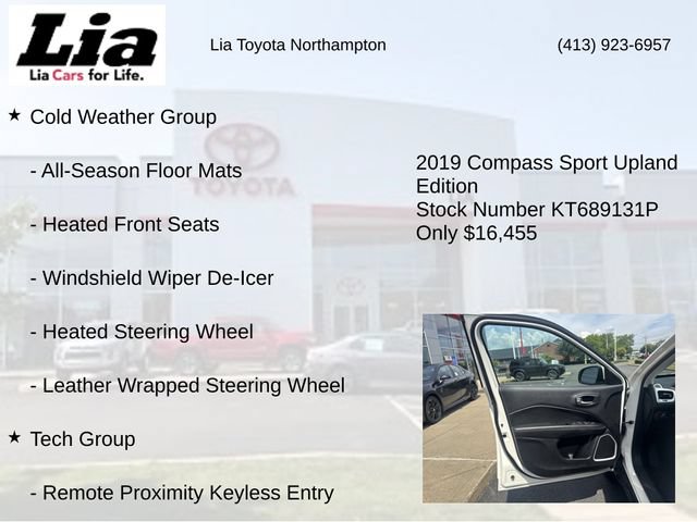 Used 2019 Jeep Compass Sport AWD/4WD image 28