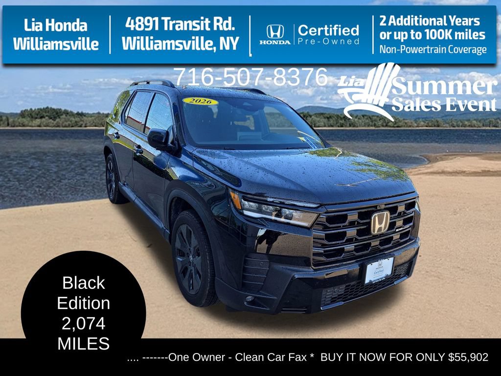 Used 2026 Honda Pilot Black Edition 360° Tour