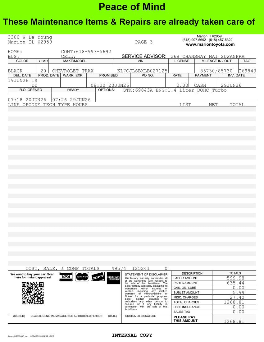Used 2020 Chevrolet Trax LT w/ LT Convenience Package FWD image 33