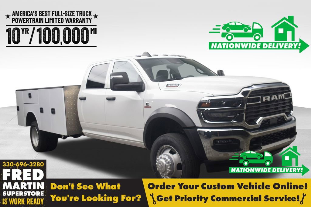 New 2026 RAM 5500 Tradesman w/ Chrome Appearance Group AWD/4WD image 1