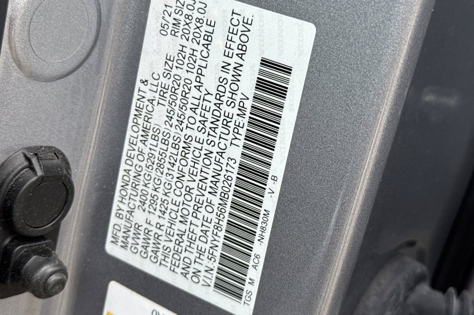 Certified 2021 Honda Passport EX-L image 27