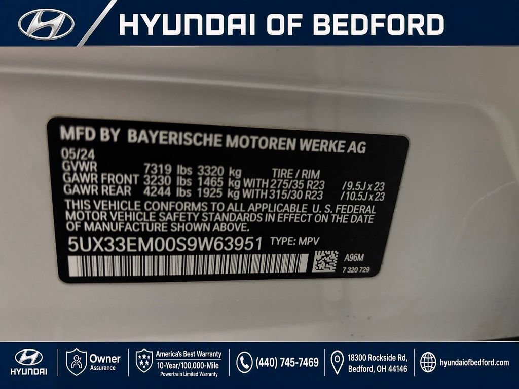 Used 2025 BMW X7 M60i AWD/4WD image 16