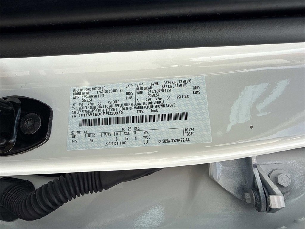 Used 2023 Ford F150 Platinum w/ Equipment Group 701A High image 34