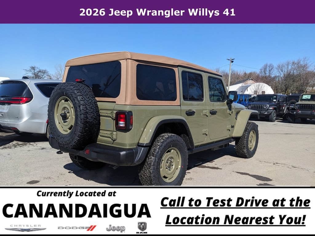 New 2026 Jeep Wrangler Unlimited Sport AWD/4WD image 11
