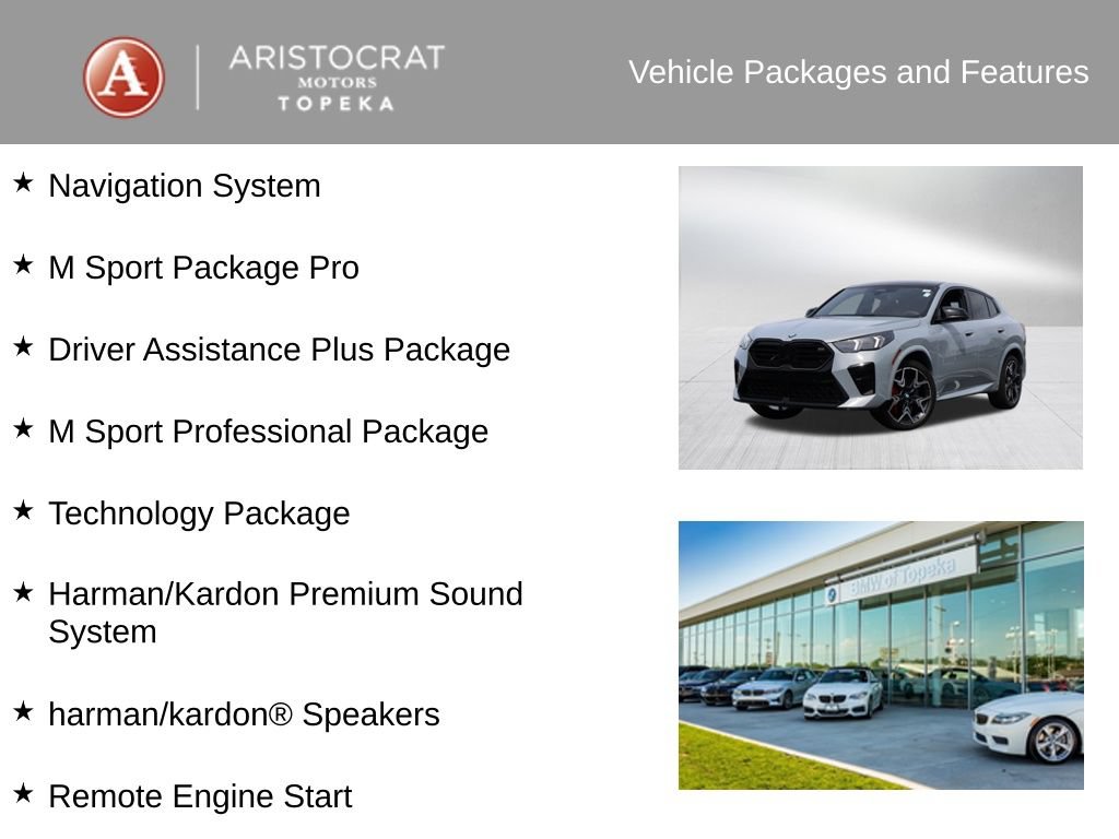 New 2026 BMW X2 M35i w/ Technology Package AWD/4WD image 4