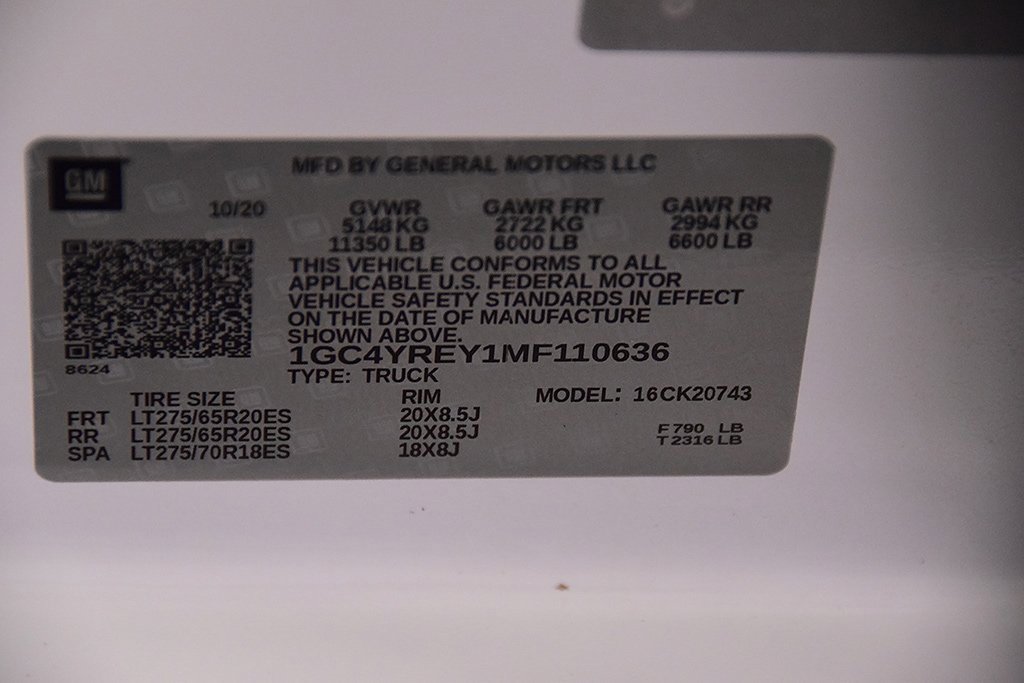 Used 2021 Chevrolet Silverado 2500 High Country w/ Z71 Off-Road Package image 18