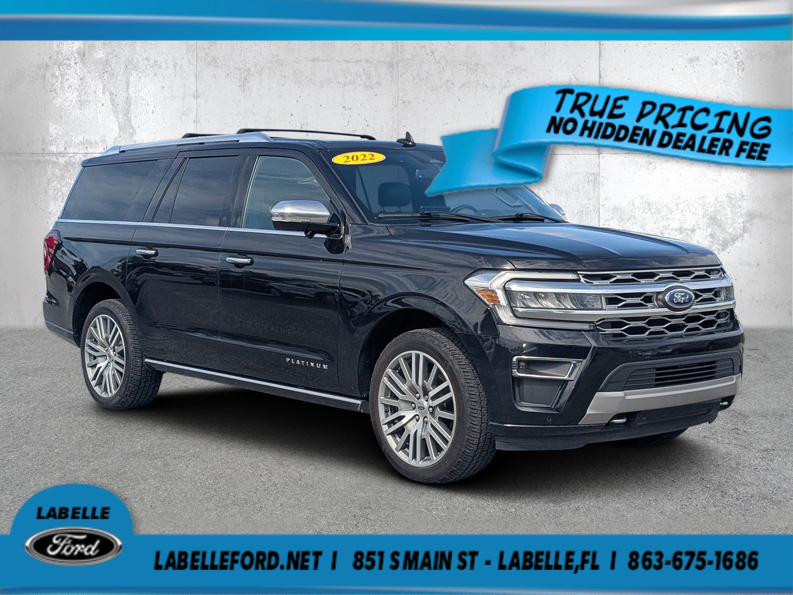 Used 2022 Ford Expedition Max Platinum AWD/4WD image 1