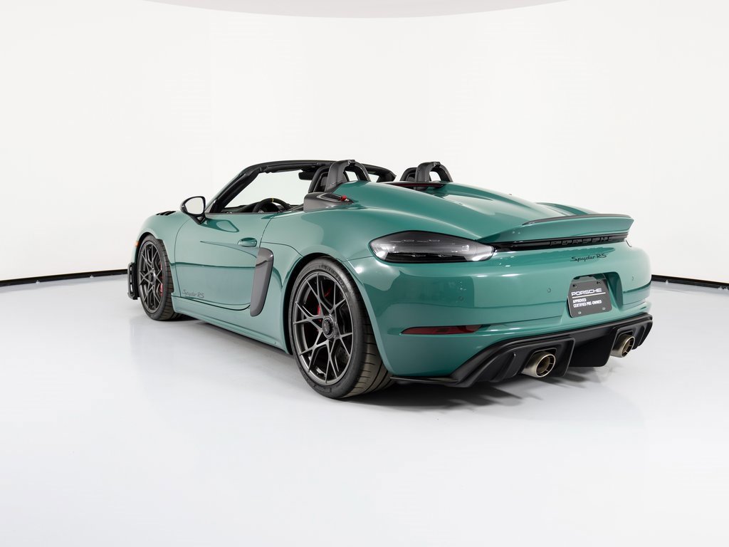 Certified 2024 Porsche 718 Boxster Spyder RS image 3