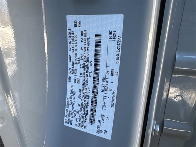 Used 2021 Ford Bronco Black Diamond w/ Sasquatch Package image 31