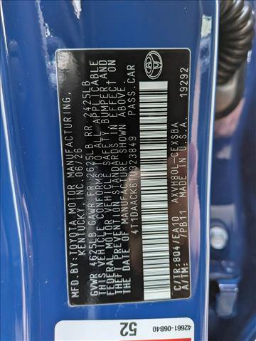 New 2026 Toyota Camry SE FWD image 17