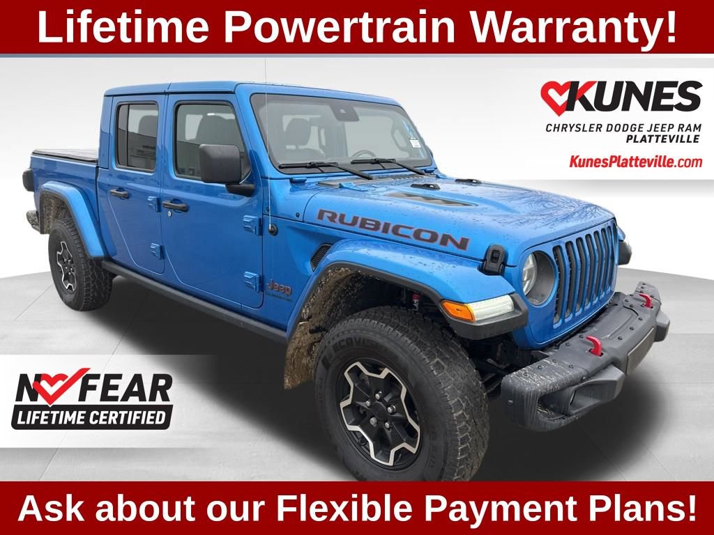 Used 2022 Jeep Gladiator Rubicon w/ Dual Top Group image 3