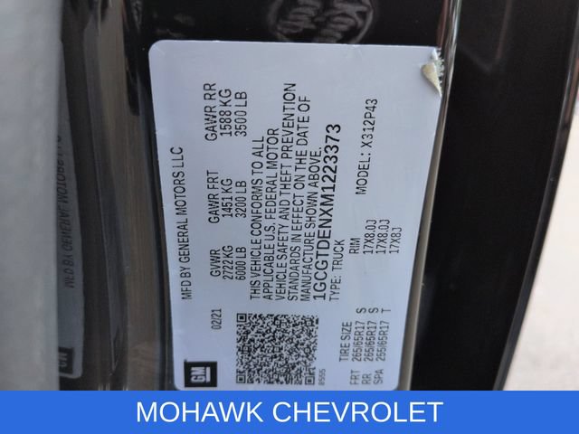 Certified 2021 Chevrolet Colorado Z71 w/ Z71 Midnight Edition AWD/4WD image 34