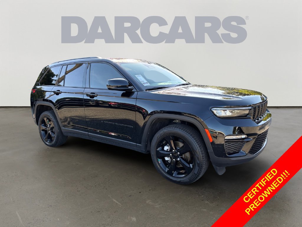 Certified 2024 Jeep Grand Cherokee Limited w/ Black Appearance Package