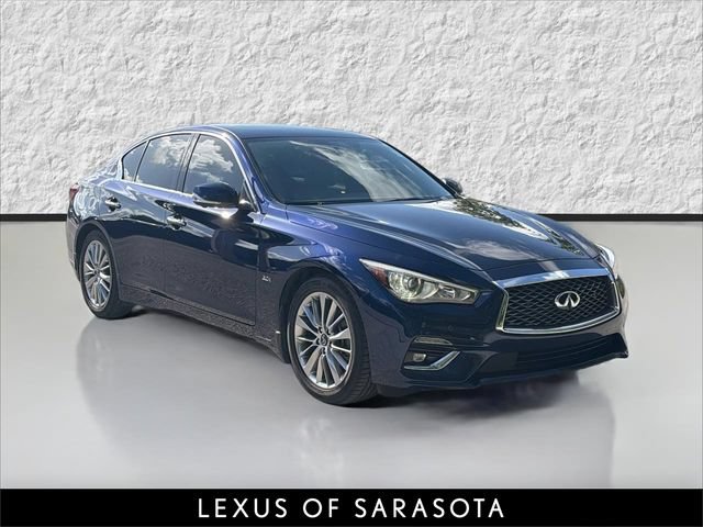 Used 2022 INFINITI Q50 Luxe w/ Cargo Package RWD image 1