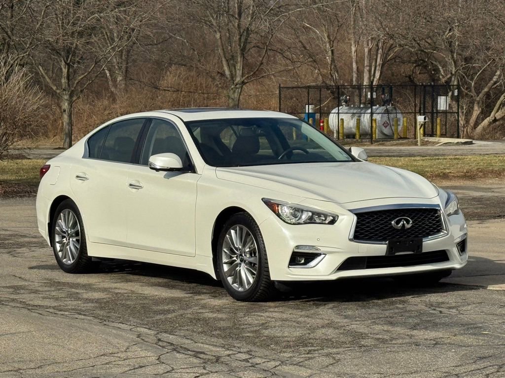 Used 2023 INFINITI Q50 Luxe w/ Cargo Package image 1